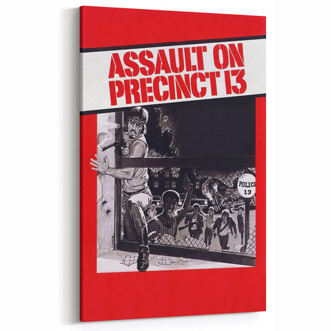 1970s Vintage Movie Poster Assault on Precinct 13 Retro Art