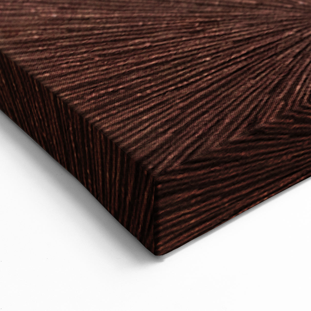 Abstract Art for Sale - Teal and Brown Geometric Canvas Print