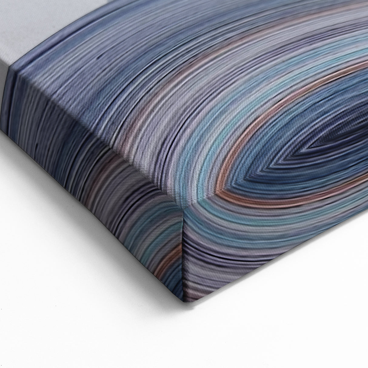 Modern Art Prints - Gray Blue and Gold Abstract Wall Decor