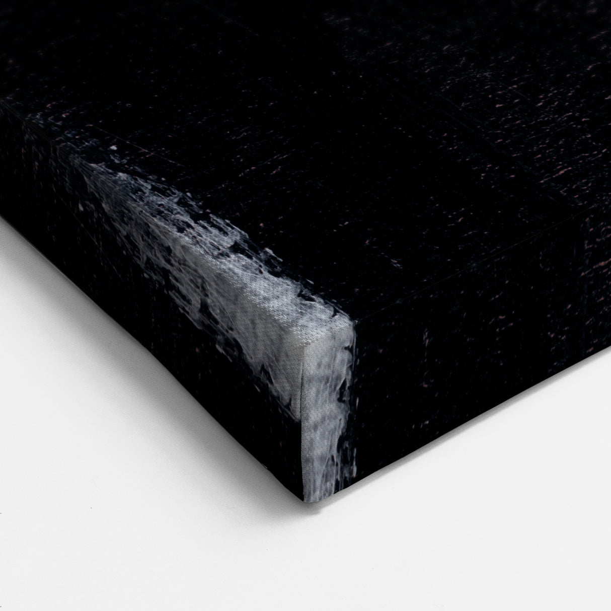 Earthen Harmony Abstract - Black & White Minimalist Wall Art