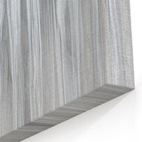 Minimalist Abstract Painting - White & Gray Modern Wall Art