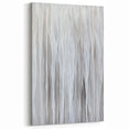 Contemporary Canvas Prints - Soft White & Gray Abstract Art