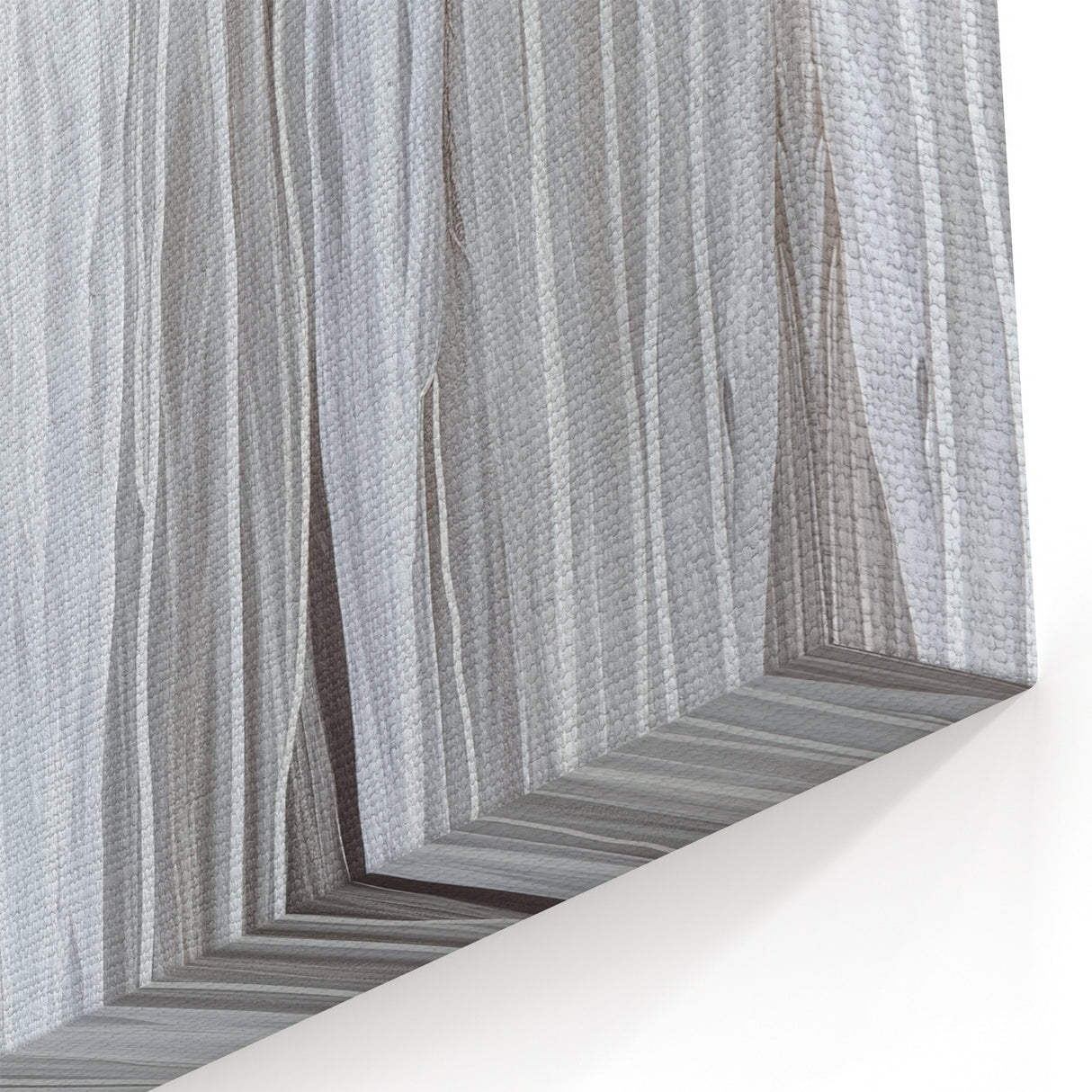 Contemporary Canvas Prints - Soft White & Gray Abstract Art