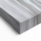 Contemporary Canvas Prints - Soft White & Gray Abstract Art