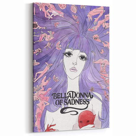 Belladonna of Sadness 1970s Vintage Movie Poster Classic 70s Film Art