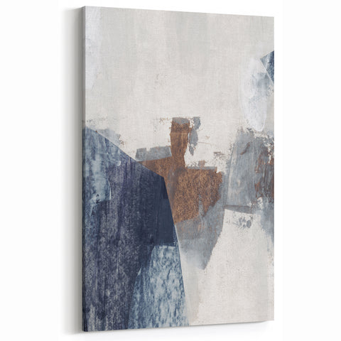 Earthen Harmony Abstracts - Modern Neutral Abstract Wall Art