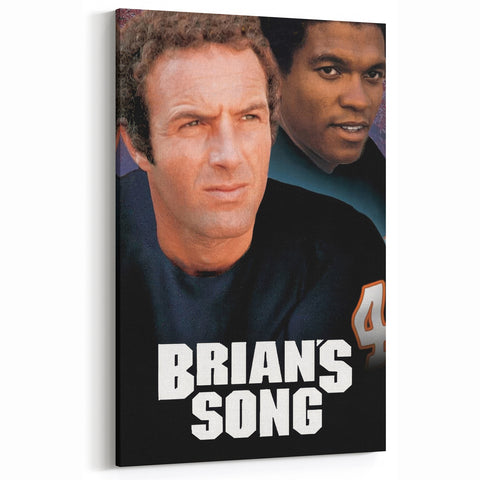 Brian’s Song 1970s Vintage Movie Poster Classic 70s Film Art