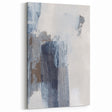Earthen Harmony Abstracts - Neutral Blue & Gray Abstract Wall Art