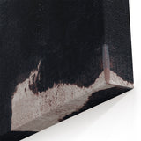 Earthen Harmony Abstracts - Bold Black & Brown Abstract Wall Art