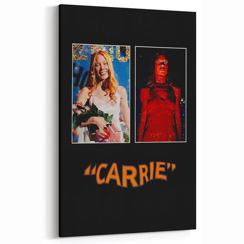 Carrie 1970s Vintage Movie Poster Classic 70s Film Art