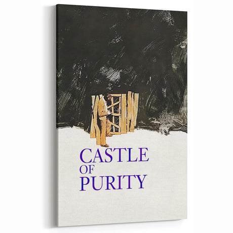 Castle of Purity 1970s Vintage Movie Poster Classic 70s Film Art