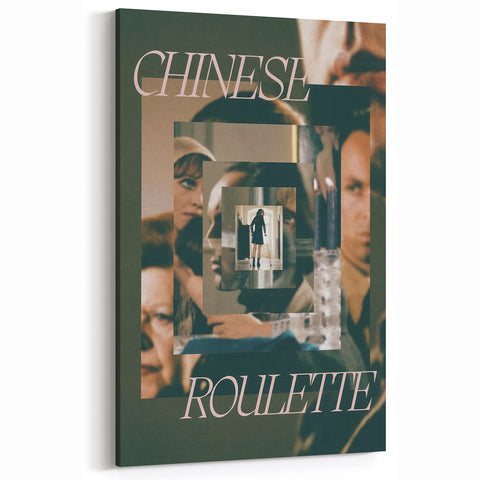 Chinese Roulette 1970s Vintage Movie Poster Classic 70s Film Art