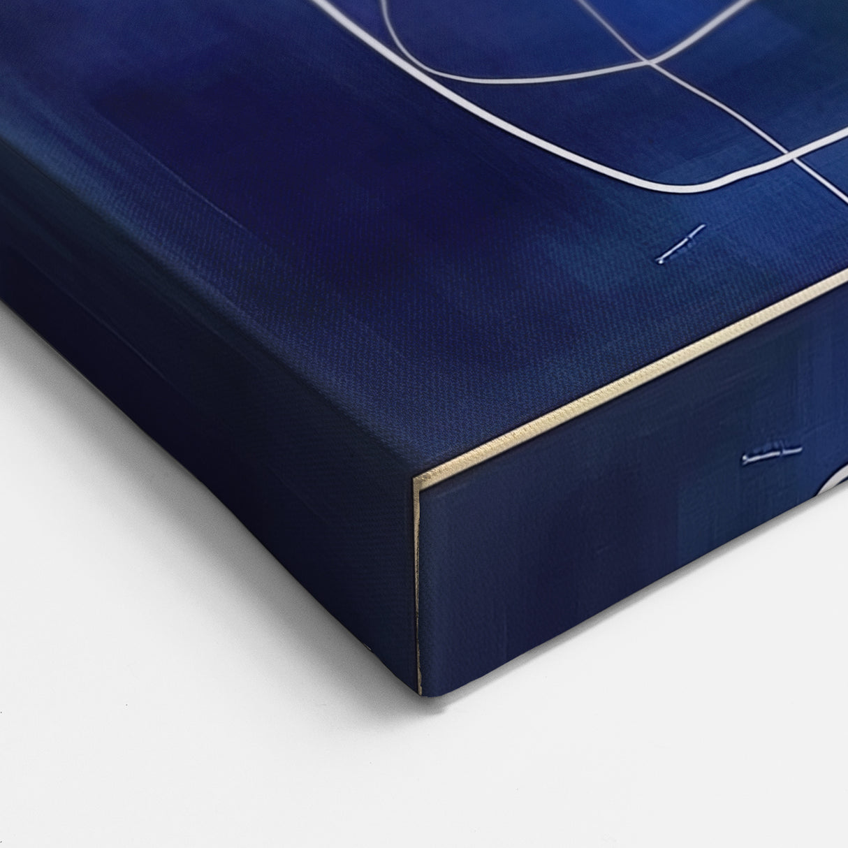 Minimalist Wall Décor - Teal & Purple Geometric Abstract Print