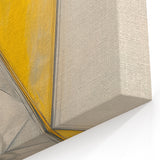 Geometric Abstract Paintings - Red, Yellow & Blue Modern Wall Art