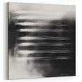 Minimalist Abstract Painting - Black & White Modern Wall Art