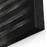 Minimalist Abstract Painting - Black & White Modern Wall Art