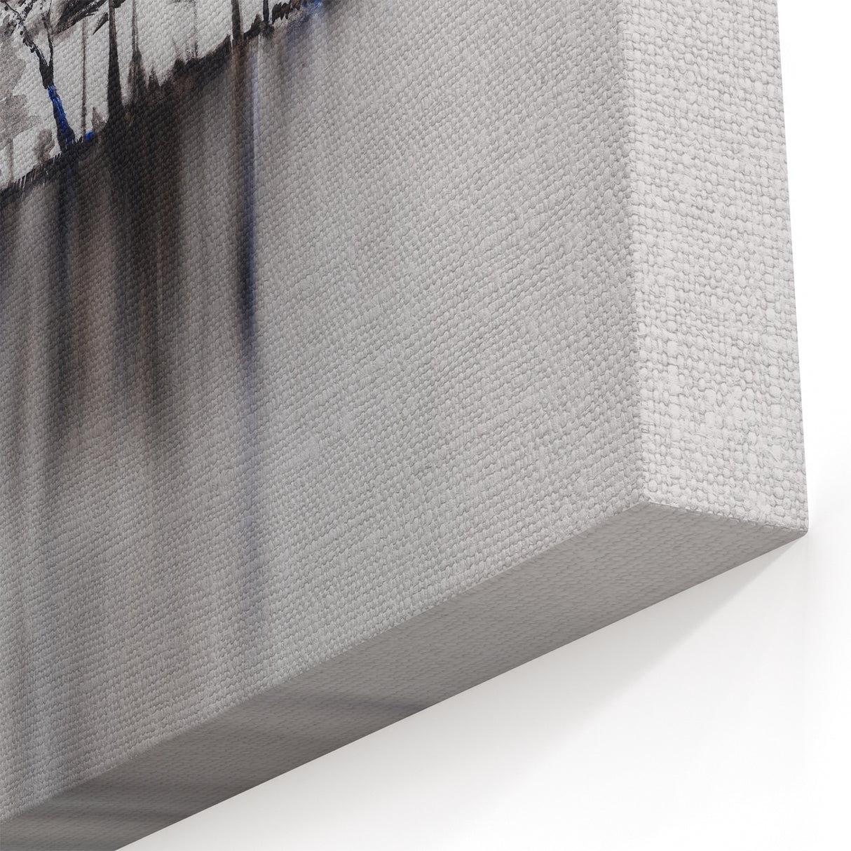 Modern Monochrome Zen Garden Wall Art – Tranquil Nature Print