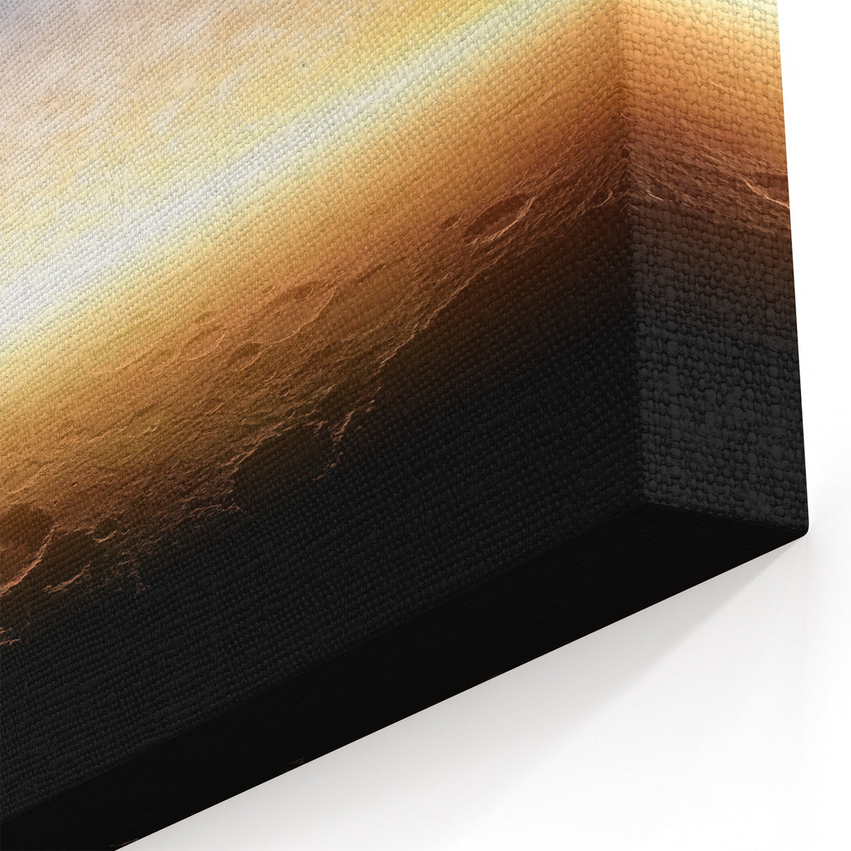 Serene Landscape Wall Art – Golden Horizon at Dusk