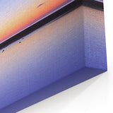 Serene Sunset Wall Art – Tranquil Seascape Horizon Print