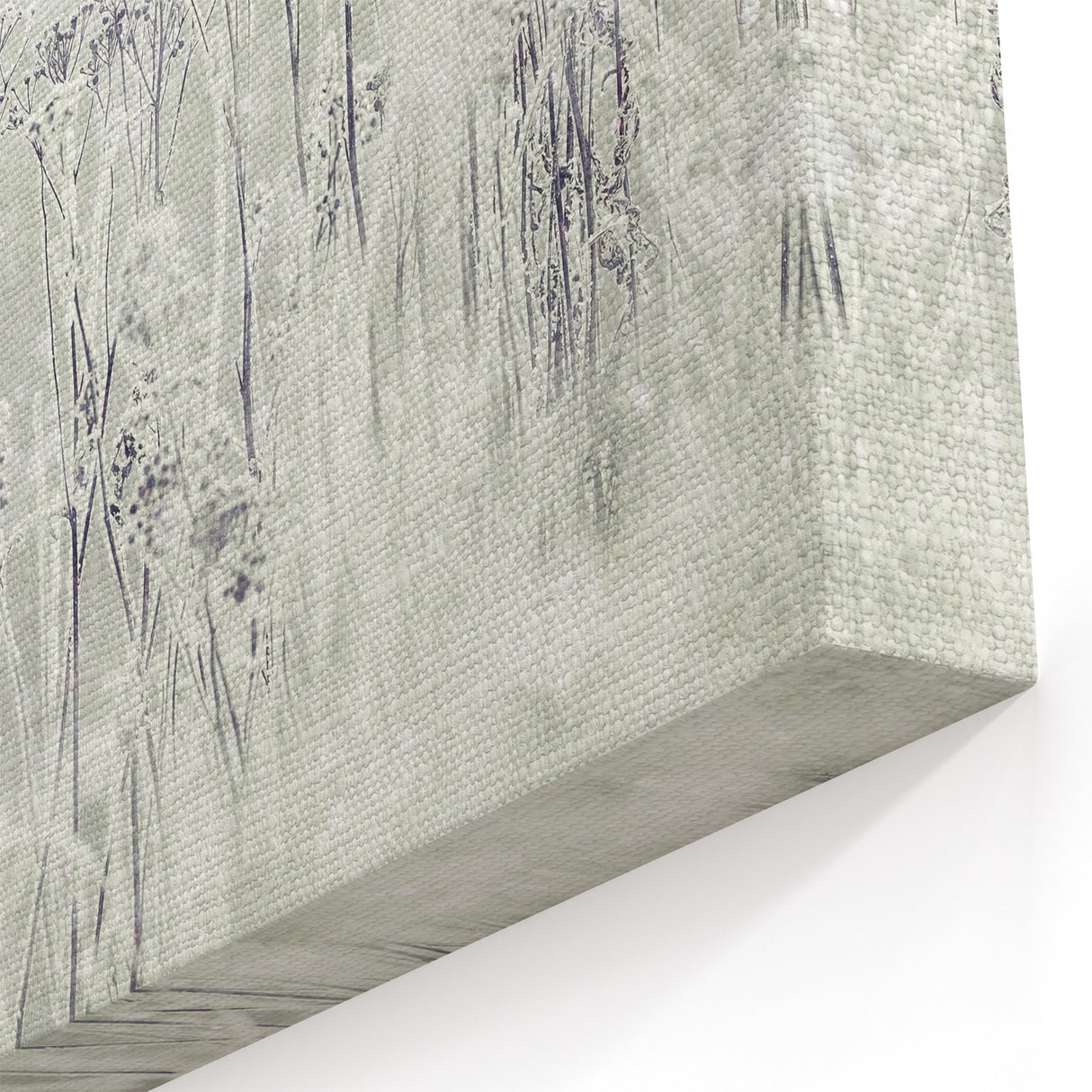 Winter Wonderland Wall Art – Frosted Floral Serenity