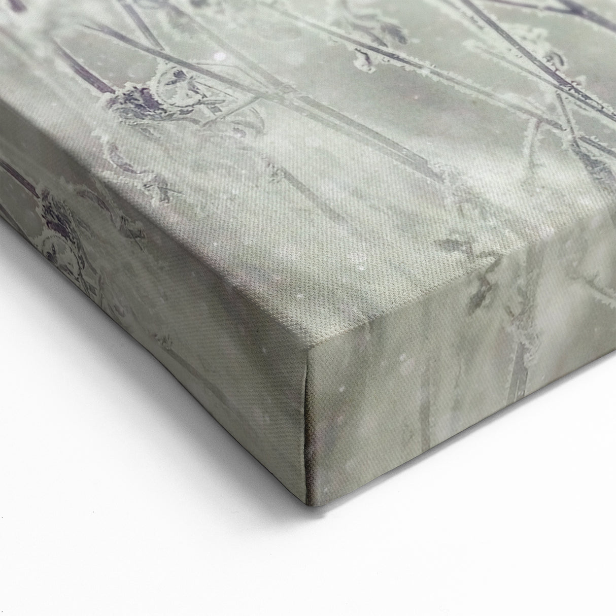 Winter Wonderland Wall Art – Frosted Floral Serenity