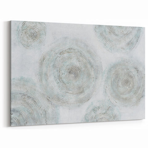 Zen Garden Wall Art – Minimalist Abstract Circular Design