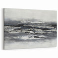 Calming Landscape Acrylic Print – Monochrome Abstract Art
