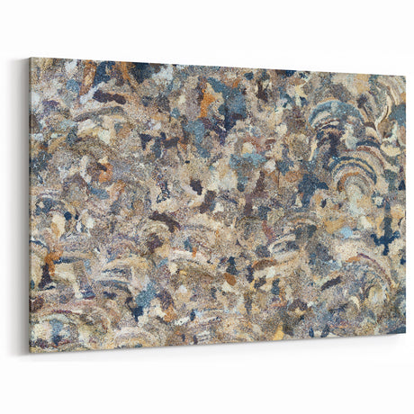 Peaceful Scenery Framed Art – Earthy Abstract Landscape
