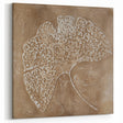 Serene Landscape Wall Art – Tranquil Nature Canvas Print in Beige