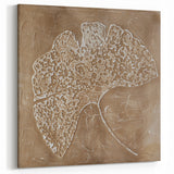 Serene Landscape Wall Art – Tranquil Nature Canvas Print in Beige