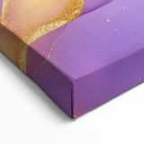 Premium Abstract Canvas Prints – Purple & Gold Luxury Wall Art