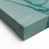 Upscale Abstract Art Collection – Teal & Gold Luxury Canvas