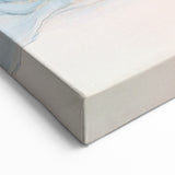 Premium Abstract Art Pieces – Sky Blue & Gold Luxury Canvas