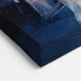 Dynamic Abstract Expressionist Wall Art – Textured Canvas Print