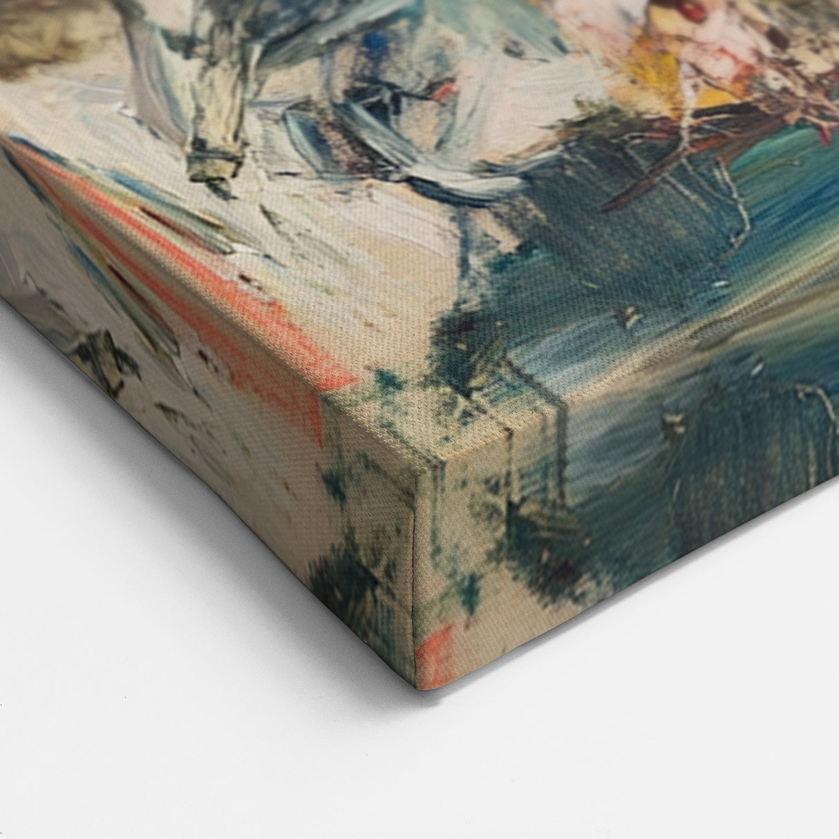 Expressive Abstract Expressionist Wall Art – Bold Textured Canvas
