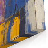Modern Abstract Expressionist Wall Art – Bold Colorful Canvas