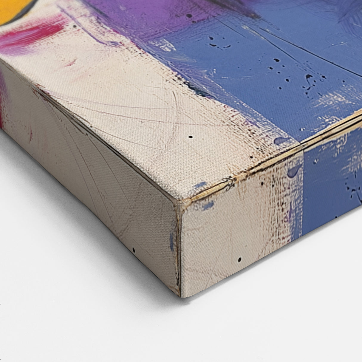 Modern Abstract Expressionist Wall Art – Bold Colorful Canvas