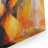 Vibrant Abstract Expressionist Wall Art – Multicolor Canvas Print