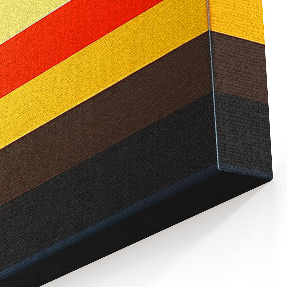 Striped Abstract Geometric Wall Art – Bold Modern Colorful Print