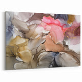 Upscale Abstract Art Collection – Beige, Brown & Blush Pink