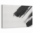Minimalist Black and White Abstract Wall Art - Modern Canvas