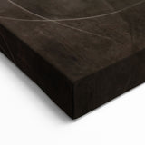Modern Geometric Black and White Abstract Wall Art - Elegant Canvas