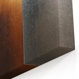 Luxury Gold, Bronze, and Silver Abstract Wall Art - Metallic Canvas