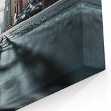 Contemporary City Wall Decor – Skyscraper Street Perspective Art