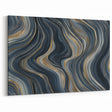 Modern Black and Gold Abstract Wall Art - Luxury Canvas Print