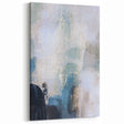 Earthen Harmony Abstracts - Soft Blue & Beige Abstract Wall Art