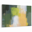 Earthen Harmony Abstracts - Green & Yellow Earthy Abstract Wall Art