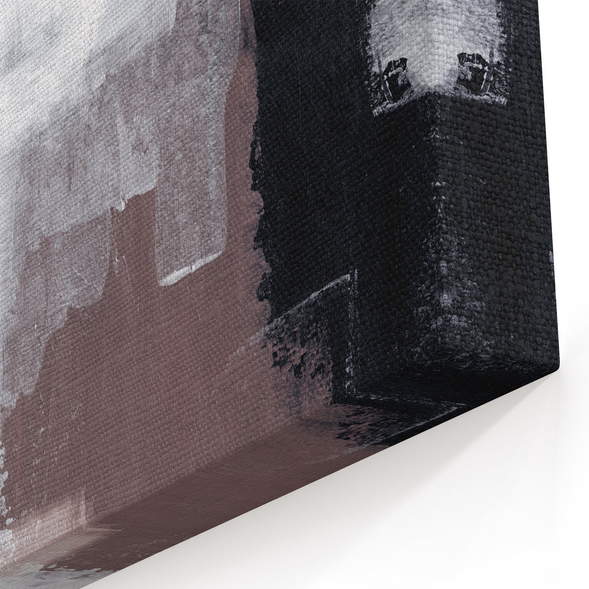 Earthen Harmony Abstracts - Monochrome & Taupe Abstract Wall Art