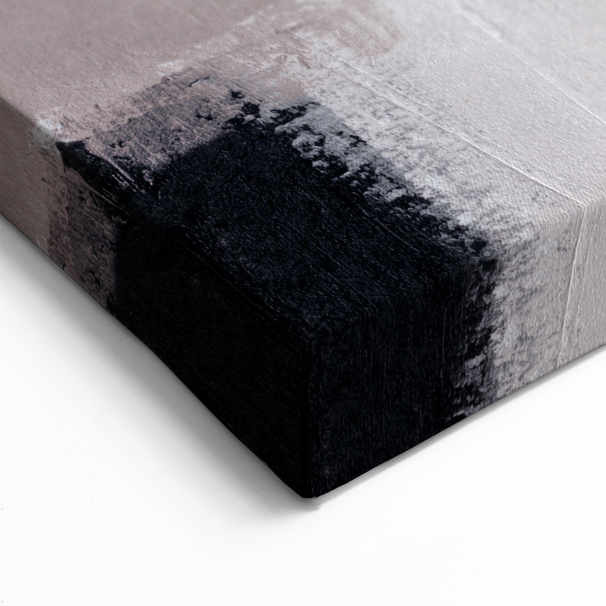 Earthen Harmony Abstracts - Monochrome & Taupe Abstract Wall Art