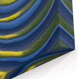 Abstract Minimalist Landscape Art – Modern Organic Waves Print